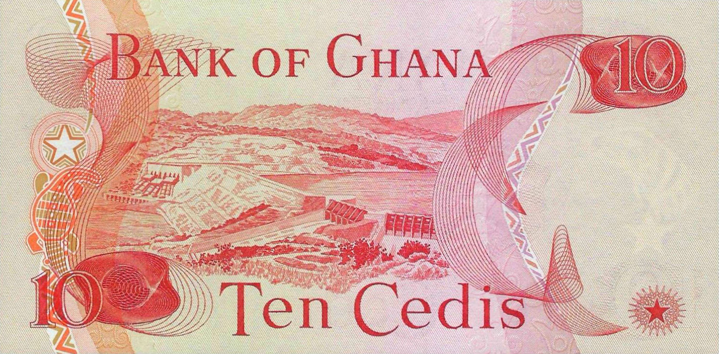 Ghana 10 1978 UNC P-16/f